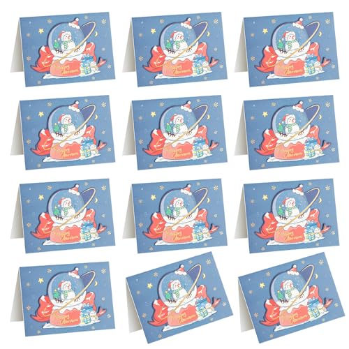ZHAPEG 3D-Weihnachtskarten, 9,1 x 12,7 cm, Weihnachtsgrußkarte, Winterurlaub, Grußkarte, Neujahrskarte für Freunde, 30 Stück ZHAPEG 3D-Weihnachtskarten, 9,1 x 12,7 cm, Weihnachtsgrußkarte, Winterurlaub, Grußkarte, Neujahrskarte für Freunde, 30 Stück von ZHAPEG