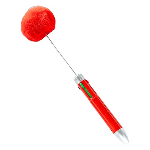 ZHAPEG 4-in-1 Perlenstift, mehrfarbiger Kugelschreiber, 4 Farben in 1, einziehbarer Kugelschreiber für Schüler und Lehrer ZHAPEG 4-in-1 Perlenstift, mehrfarbiger Kugelschreiber, 4 Farben in 1, einziehbarer Kugelschreiber für Schüler und Lehrer von ZHAPEG