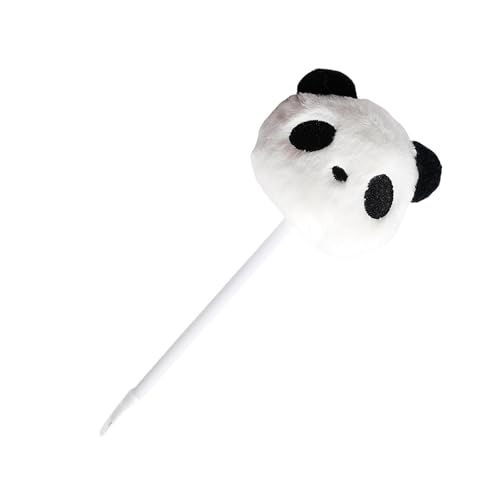 ZHAPEG 4 x Cartoon-Panda-Kugelschreiber, lustiger Tier-Kugelschreiber, Weihnachtsstrumpffüller für Schüler, Kinder, Spielbelohnung von ZHAPEG