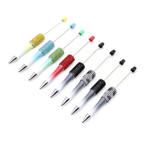 ZHAPEG 8 x Perlen-Kugelschreiber, einziehbarer Kugelschreiber, lustiger Schreibstift, Weihnachtsstrumpffüller für Jungen, Mädchen, Kinder ZHAPEG 8 x Perlen-Kugelschreiber, einziehbarer Kugelschreiber, lustiger Schreibstift, Weihnachtsstrumpffüller für Jungen, Mädchen, Kinder von ZHAPEG