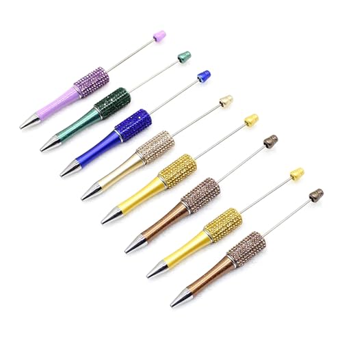 ZHAPEG 8 x Perlen-Kugelschreiber, einziehbarer Kugelschreiber, lustiger Schreibstift, Weihnachtsstrumpffüller für Jungen, Mädchen, Kinder ZHAPEG 8 x Perlen-Kugelschreiber, einziehbarer Kugelschreiber, lustiger Schreibstift, Weihnachtsstrumpffüller für Jungen, Mädchen, Kinder von ZHAPEG