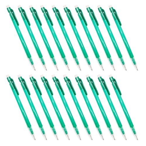 ZHAPEG Druckbleistift mit kleinem Radiergummi, 0,7 mm, für Schreiben, Zeichnen, Skizzieren, 20 Stück von ZHAPEG