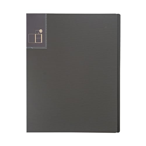 ZHAPEG Ein 4 Papier-Organizer, Präsentationsbuch mit transparenten Hüllen, praktischer Ordner, Taschenbuch, Ordner für Dokumente, Kinder, Kunstwerke von ZHAPEG