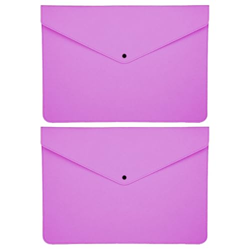 ZHAPEG Filz-Dokumententaschen, Fächermappe, Dokumententaschen, Dokumenten-Organizer, Tasche, Dokumententasche für Büro, Schule, 2 Stück von ZHAPEG