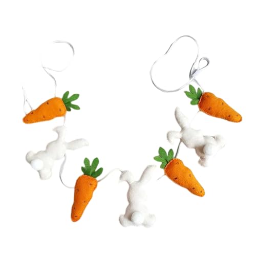 ZHAPEG Hasen Karotte hängende Ornament Frühling Urlaub hängende Dekoration für Zuhause Dekoration Frühling Party Klassenzimmer Dekoration von ZHAPEG