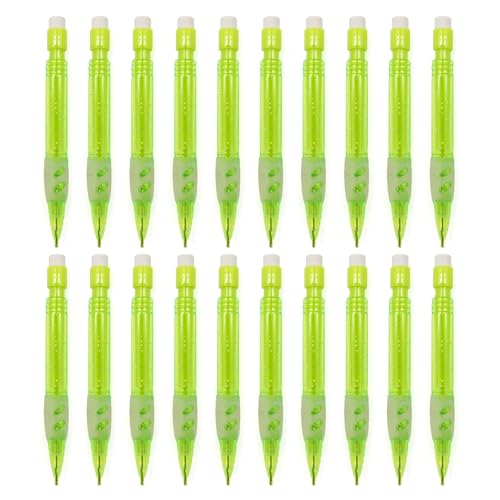 ZHAPEG Kleine Druckbleistifte, 0,7 mm, kurz, automatisch, mit kleinem Radiergummi, zum Schreiben, Zeichnen, Skizzieren, 20 Stück ZHAPEG Kleine Druckbleistifte, 0,7 mm, kurz, automatisch, mit kleinem Radiergummi, zum Schreiben, Zeichnen, Skizzieren, 20 Stück von ZHAPEG
