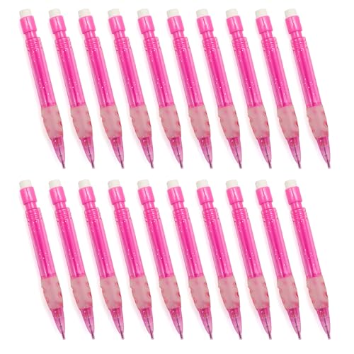 ZHAPEG Kleine Druckbleistifte, 0,7 mm, kurz, automatisch, mit kleinem Radiergummi, zum Schreiben, Zeichnen, Skizzieren, 20 Stück ZHAPEG Kleine Druckbleistifte, 0,7 mm, kurz, automatisch, mit kleinem Radiergummi, zum Schreiben, Zeichnen, Skizzieren, 20 Stück von ZHAPEG