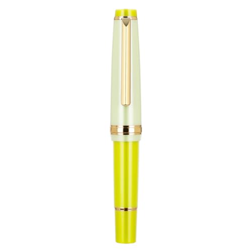 ZHAPEG Kleiner kurzer Füllfederhalter für Studenten, Damen, Herren, Kunst, Handschrift, Taschenfüllfederhalter, passend für 2,6-mm-Patronen (nicht im Lieferumfang enthalten) von ZHAPEG