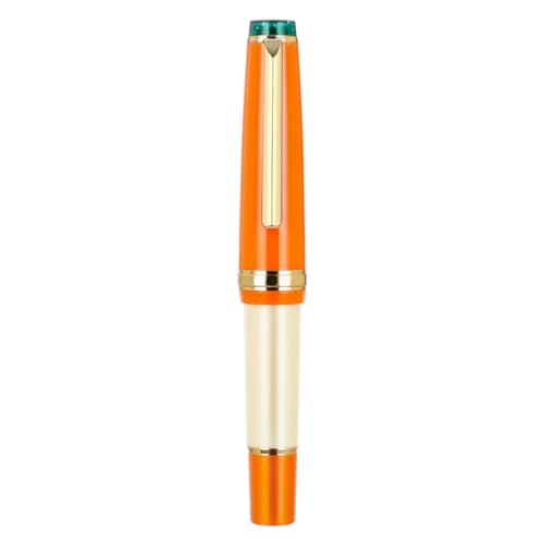 ZHAPEG Kleiner kurzer Füllfederhalter für Studenten, Damen, Herren, Kunst, Handschrift, Taschenfüllfederhalter, passend für 2,6-mm-Patronen (nicht im Lieferumfang enthalten) von ZHAPEG