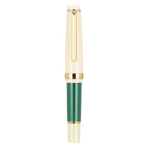 ZHAPEG Kleiner kurzer Füllfederhalter für Studenten, Damen, Herren, Kunst, Handschrift, Taschenfüllfederhalter, passend für 2,6-mm-Patronen (nicht im Lieferumfang enthalten) von ZHAPEG