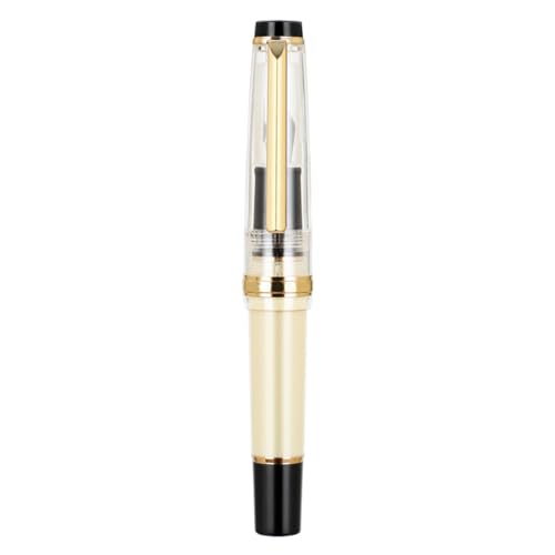ZHAPEG Kleiner kurzer Füllfederhalter für Studenten, Damen, Herren, Kunst, Handschrift, Taschenfüllfederhalter, passend für 2,6-mm-Patronen (nicht im Lieferumfang enthalten) von ZHAPEG