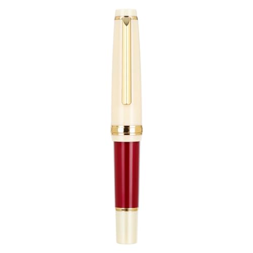 ZHAPEG Kleiner kurzer Füllfederhalter für Studenten, Damen, Herren, Kunst, Handschrift, Taschenfüllfederhalter, passend für 2,6-mm-Patronen (nicht im Lieferumfang enthalten) von ZHAPEG