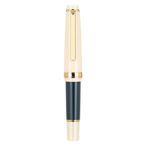 ZHAPEG Kleiner kurzer Füllfederhalter für Studenten, Damen, Herren, Kunst, Handschrift, Taschenfüllfederhalter, passend für 2,6-mm-Patronen (nicht im Lieferumfang enthalten) von ZHAPEG