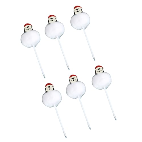 ZHAPEG Kugelschreiber, 6 Stück, Weihnachts-Kugelschreiber, dekorativer Stift, 0,7 mm, Schreibstift, Cartoon-Stift, Schreibwarenstift für Studenten, Lehrer ZHAPEG Kugelschreiber, 6 Stück, Weihnachts-Kugelschreiber, dekorativer Stift, 0,7 mm, Schreibstift, Cartoon-Stift, Schreibwarenstift für Studenten, Lehrer von ZHAPEG