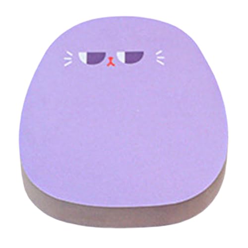 ZHAPEG Notizpapier, 60 Blatt, Cartoon-Notizpapier, selbstklebend, bunt, Notizpapier, Notizblöcke, 5,7 x 6,5 cm, für Schüler und Lehrer von ZHAPEG