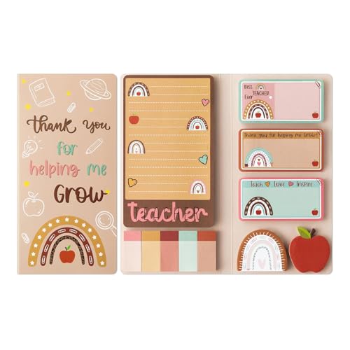 ZHAPEG Notizpapier, 800 Blatt, Haftnotizen, Cartoon-Notizpapier, selbstklebendes Notizpapier, Haftnotizen, Lesezeichen, Lesezeichen, für Büro, Schule von ZHAPEG