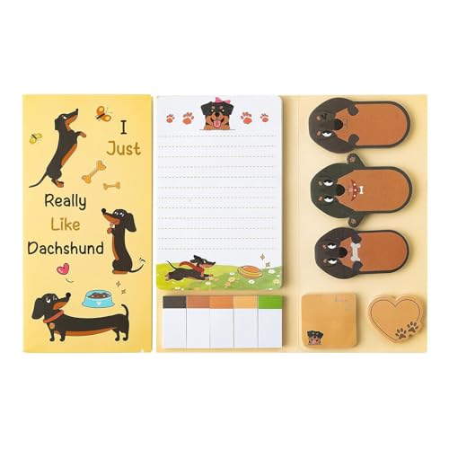 ZHAPEG Notizpapier, 800 Blatt, Haftnotizen, Cartoon-Notizpapier, selbstklebendes Notizpapier, Haftnotizen, Lesezeichen, Lesezeichen, für Büro, Schule von ZHAPEG
