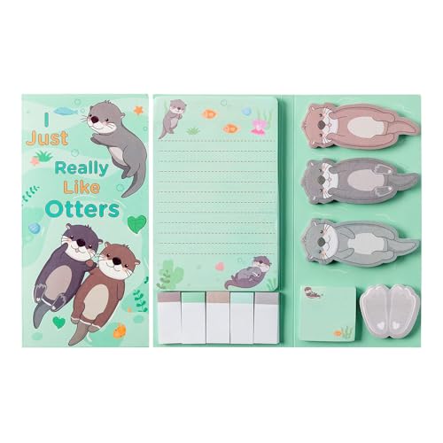 ZHAPEG Notizpapier, 800 Blatt, Haftnotizen, Cartoon-Notizpapier, selbstklebendes Notizpapier, Haftnotizen, Lesezeichen, Lesezeichen, für Büro, Schule von ZHAPEG