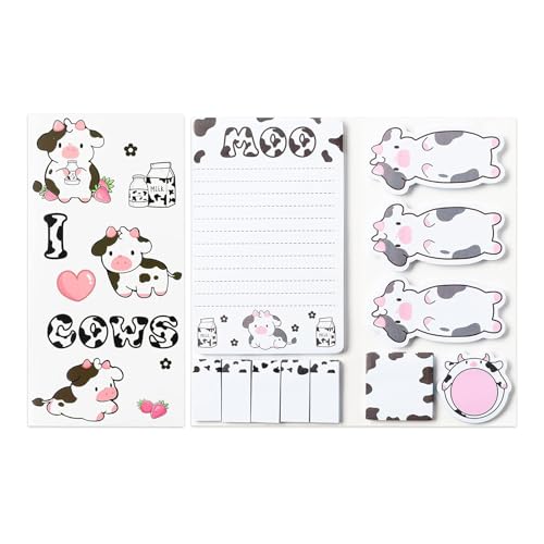 ZHAPEG Notizpapier, 800 Blatt, Haftnotizen, Cartoon-Notizpapier, selbstklebendes Notizpapier, Haftnotizen, Lesezeichen, Lesezeichen, für Büro, Schule von ZHAPEG