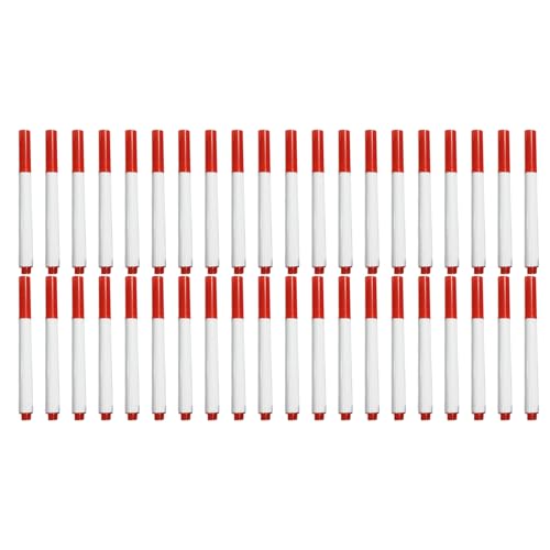 ZHAPEG Whiteboard-Marker, radierbar, für Schule, Büro, Whiteboard, Kreidetafel, Schreiben, Zeichnen, 40 Stück ZHAPEG Whiteboard-Marker, radierbar, für Schule, Büro, Whiteboard, Kreidetafel, Schreiben, Zeichnen, 40 Stück von ZHAPEG