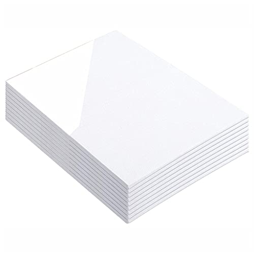 ZHCHAO Leinwandtafeln – Pack Artist Painting Boards aus Segeltuch, Wertpaket, Ölfarben und Acryl von ZHCHAO