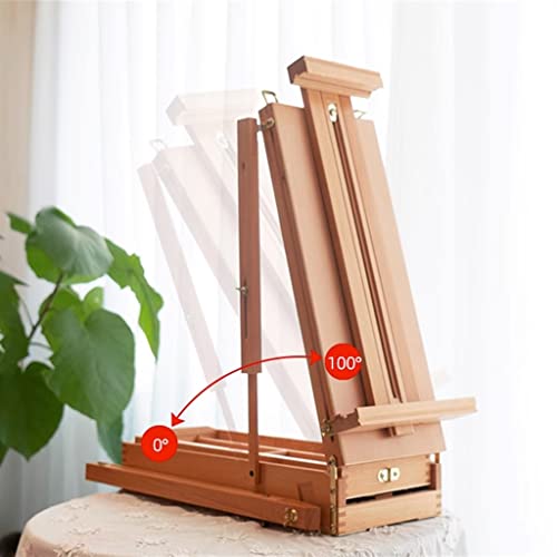 ZHCHAO Outdoor-Malerei, Tasche, Büro, Staffelei, Skizzen, für den Außenbereich, Malerei, Kunst, Studenten, faltbar, tragbar, Staffelei, Aufbewahrung von ZHCHAO