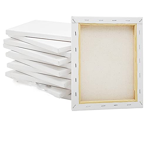 ZHCHAO Rahmen aus Baumwollholz, 4 Stück/Pack für Leinwand, Ölgemälde, Leinwand, Künstlerleinwand, professionell, gerahmt für Acrylfarbe mit Öl Grundierung (30 x 40 cm, 4 Stück) von ZHCHAO