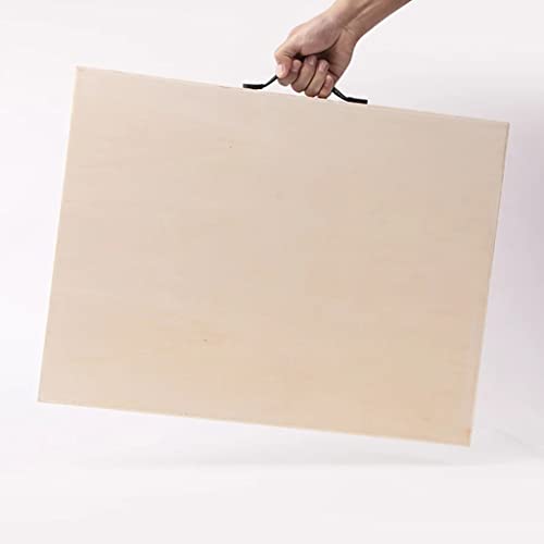 ZHCHAO Tragbares praktisches 8K-Zeichenbrett, Schreibtisch, Holz, Sketchpad für Studenten, Erwachsene, Malerei, Kunstbedarf von ZHCHAO