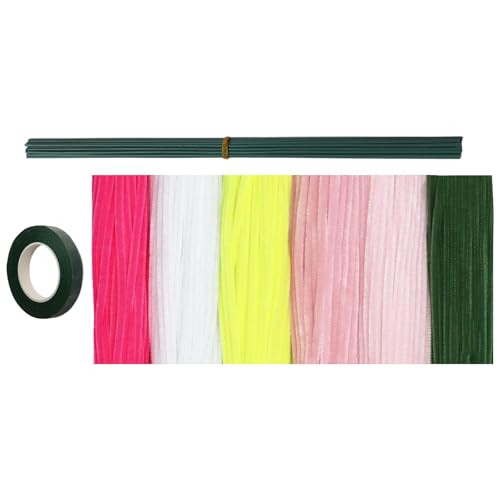 500 Pcs Farbige Rohrreiniger Farbenfrohe Weiche Plüschstiele Mit Eisendraht Und Klebeband Für Kid Craft Project Und Home Decoration Creative Draht Craft Für Home Decoration 500 Pcs Farbige Rohrreiniger Farbenfrohe Weiche Plüschstiele Mit Eisendraht Und Klebeband Für Kid Craft Project Und Home Decoration Creative Draht Craft Für Home Decoration von ZHENNB