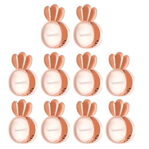 Ohrring-Verschlüsse, Kronen, Ohrringe, Ersatz, hypoallergen, Ohrringe, Schmuckherstellung, 10 Stück Ohrring-Verschlüsse, Kronen, Ohrringe, Ersatz, hypoallergen, Ohrringe, Schmuckherstellung, 10 Stück von ZHENNB