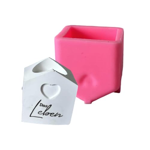 Praktische Robuste Silikonhandwerksform Haus Accessoire Für Haus Kerzenhalter Easy Release Daily Decoration House Schimmel von ZHENNB