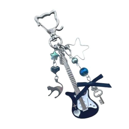 Retro Perlen Katzen Spielen Gitarre Charme Handgefertigte Legierung Keyring Schönes Musikthema Geschenk Für Teenager Und Street Fashion Handmade Perlen Gitarre Keychain Retro Perlen Katzen Spielen Gitarre Charme Handgefertigte Legierung Keyring Schönes Musikthema Geschenk Für Teenager Und Street Fashion Handmade Perlen Gitarre Keychain von ZHENNB