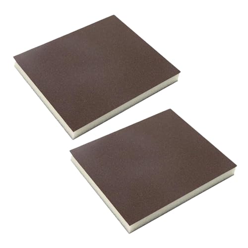 Schleifschwämme für Holzbearbeitung, Polieren und Veredelung, detaillierte Oberflächen, Schleifpapier, verschiedene Körnungen, Schleifwerkzeug, 2 Stück von ZHENNB