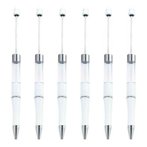 ZHENNB 6 x Perlenstifte, glattes Schreibwaren, 1,0 mm, Perlen-Kugelschreiber, Schreibwarenbedarf ZHENNB 6 x Perlenstifte, glattes Schreibwaren, 1,0 mm, Perlen-Kugelschreiber, Schreibwarenbedarf von ZHENNB