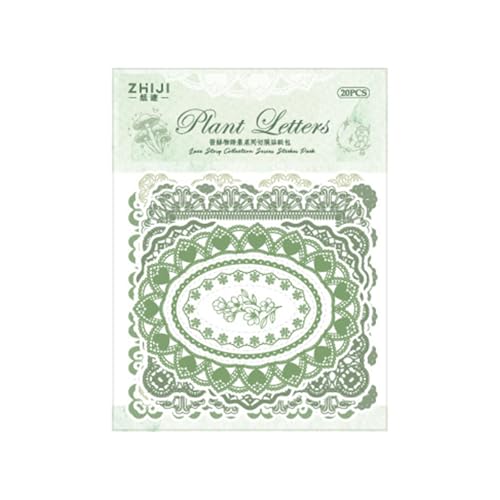 20 Blätter Dekorative Aufkleber Landschaft Retro Stationery Scrapbook Journaling Für Kinder von ZHGFXIN