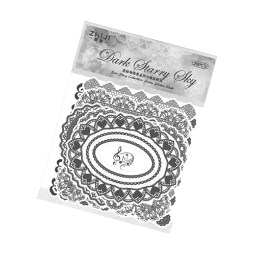 20 Blätter Dekorative Aufkleber Landschaft Retro Stationery Scrapbook Journaling Für Kinder von ZHGFXIN