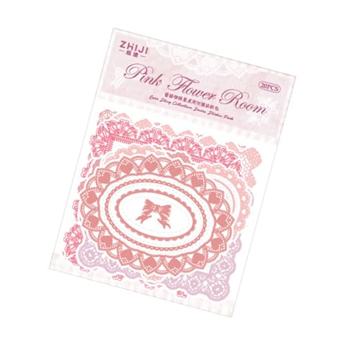 20 Blätter Dekorative Aufkleber Landschaft Retro Stationery Scrapbook Journaling Für Kinder von ZHGFXIN