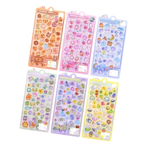 Animal Decorative PVC Sticker Kinder Motivation Für Wasserflaschen Notebook Journal Planer Scrapbooking Craft von ZHGFXIN