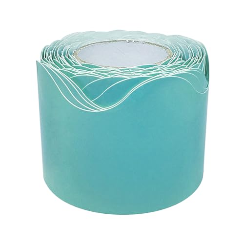 Bulletin Board Border Borloped Back To School Bulletin Board Dekorationen Bunte Trim Für Klassenzimmerausstellungsgrenzen Für Schuldekorationen Wasserdichte Border Dekorative Aufkleber von ZHGFXIN