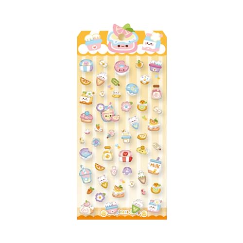 Cartoon Aufkleber Scrapbooking Sea Animal Butterfly Dessert Für Planer Journals Tablet Skateboard Dekoration von ZHGFXIN