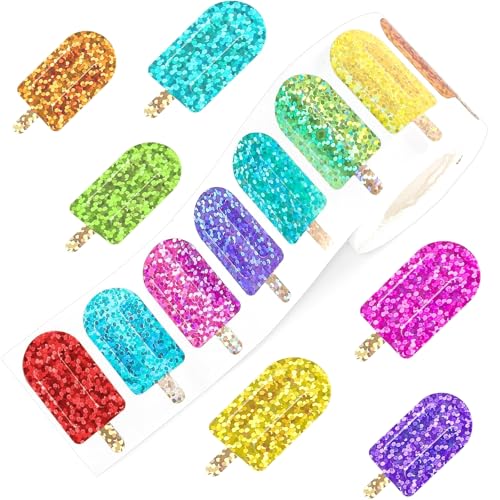 Geschenkaufkleber Schmetterlingsblumen Etiketten Glitzernde Dekorativ von ZHGFXIN