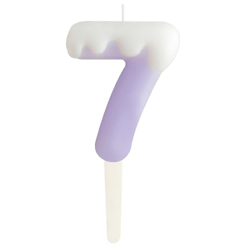 Eis Lila; 7.Geburtstag Kerzen, Creme Zahlen 7.Geburtstag Party Dekoration, Geburtstag Kuchen Topper, Happy 7. Geburtstag Kuchen Kerzen für Geburtstag Party Hochzeit Jubiläum Feier Zubehör Eis Lila; 7.Geburtstag Kerzen, Creme Zahlen 7.Geburtstag Party Dekoration, Geburtstag Kuchen Topper, Happy 7. Geburtstag Kuchen Kerzen für Geburtstag Party Hochzeit Jubiläum Feier Zubehör von ZHIHUI