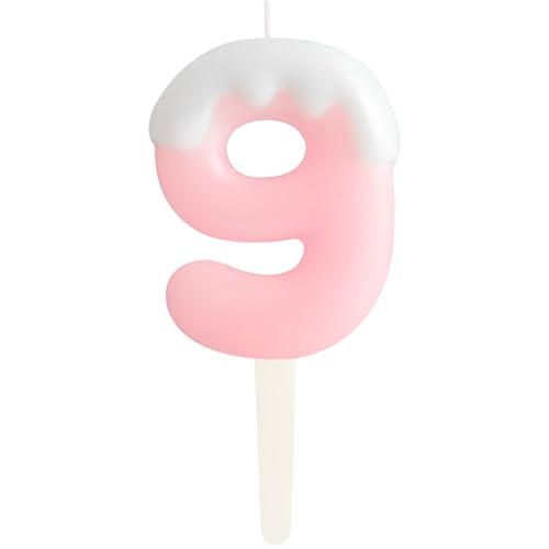 Eis Rosa 9.Geburtstag Kerzen, Creme Zahlen 9.Geburtstag Party Dekoration, Geburtstag Kuchen Topper, Happy 9. Geburtstag Kuchen Kerzen für Geburtstag Party Hochzeit Jubiläum Feier Zubehör Eis Rosa 9.Geburtstag Kerzen, Creme Zahlen 9.Geburtstag Party Dekoration, Geburtstag Kuchen Topper, Happy 9. Geburtstag Kuchen Kerzen für Geburtstag Party Hochzeit Jubiläum Feier Zubehör von ZHIHUI