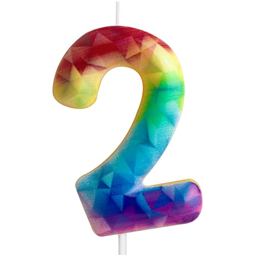 ZHIHUI Geburtstagskerzen, bunte 3D-Zahlen, Party-Dekoration, niedliche, glänzende Zahlenkerze, Geburtstagskuchenaufsatz für Kinder, Jungen, Mädchen, Geburtstag, Dusche, Kuchen, Party-Dekoration, ZHIHUI Geburtstagskerzen, bunte 3D-Zahlen, Party-Dekoration, niedliche, glänzende Zahlenkerze, Geburtstagskuchenaufsatz für Kinder, Jungen, Mädchen, Geburtstag, Dusche, Kuchen, Party-Dekoration, von ZHIHUI