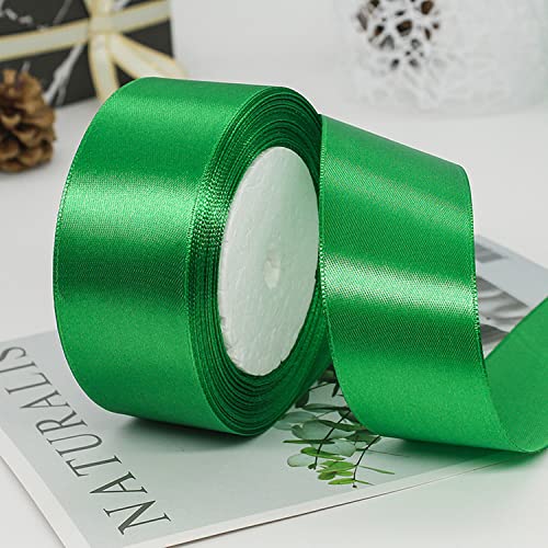 ZHIHUI Satinband Grün 40mm, 22 Meters Dekoration Geschenkband Fein Schleifenband, Stoffband für Luftballons, Hochzeit, Taufe und Geburtstag Geschenke Der Valentinstag Verpackung von Geschenken ZHIHUI Satinband Grün 40mm, 22 Meters Dekoration Geschenkband Fein Schleifenband, Stoffband für Luftballons, Hochzeit, Taufe und Geburtstag Geschenke Der Valentinstag Verpackung von Geschenken von ZHIHUI