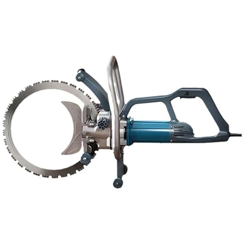 ZHJOPP Elektrische Betonkreissäge, elektrischer Wandschneider, staubfreie Schneidfunktion, Schnitttiefe 27 cm, zum Schneiden von Stahlbeton, Mauerwerk und Naturstein ZHJOPP Elektrische Betonkreissäge, elektrischer Wandschneider, staubfreie Schneidfunktion, Schnitttiefe 27 cm, zum Schneiden von Stahlbeton, Mauerwerk und Naturstein von ZHJOPP
