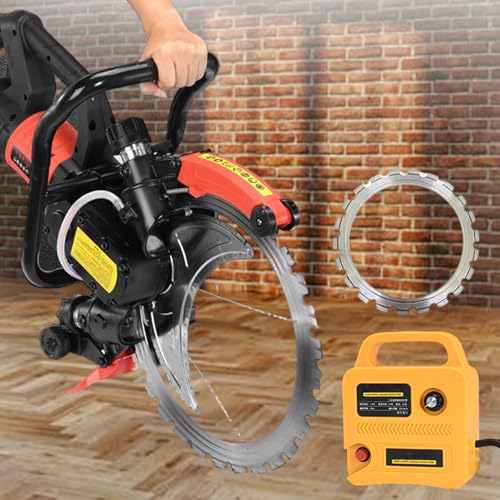 ZHJOPP Nutsäge für Betonwände, Handsäge mit nassem Schneidring, staubfreie Wandnutmaschine, Schnitttiefe 29 cm, geeignet für Beton/Stein/Fliesen/Holz ZHJOPP Nutsäge für Betonwände, Handsäge mit nassem Schneidring, staubfreie Wandnutmaschine, Schnitttiefe 29 cm, geeignet für Beton/Stein/Fliesen/Holz von ZHJOPP