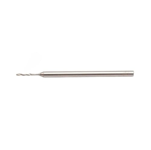 Wolframstahl-Gravurbohrer, 2,35 mm Schaft, 0,6–2 mm Rotationsfeile for Schnitznadelwerkzeuge mit Elfenbeinkern(1pcs,0.8mm) von ZHLWei