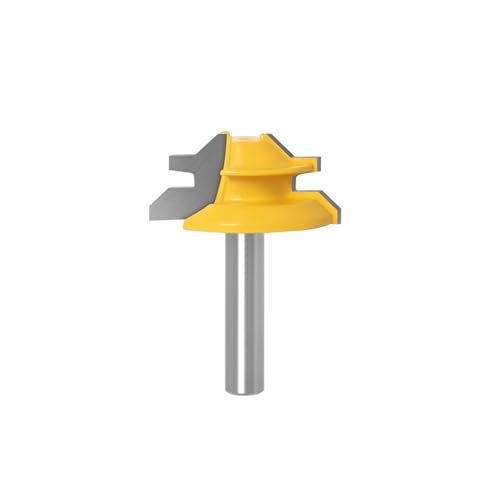 ZHLWei 1-3PCS Small Lock Miter Router Bit Anti-Kickback 45 Grad 1/2 Zoll 8 Schaft for Holzbearbeitungswerkzeuge ZHLWei 1-3PCS Small Lock Miter Router Bit Anti-Kickback 45 Grad 1/2 Zoll 8 Schaft for Holzbearbeitungswerkzeuge von ZHLWei