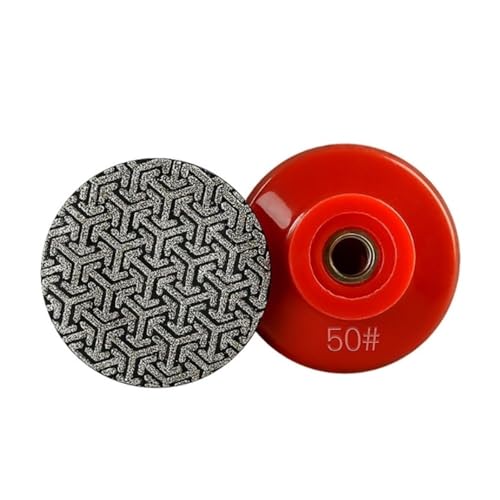 ZHLWei 2 Zoll 50 mm galvanisiertes Diamant-Polierschleifpad, schnelles Entfernen von Marmor, Stein, Jade, Keramik, Metall, kleine Schleifscheibe ZHLWei 2 Zoll 50 mm galvanisiertes Diamant-Polierschleifpad, schnelles Entfernen von Marmor, Stein, Jade, Keramik, Metall, kleine Schleifscheibe von ZHLWei